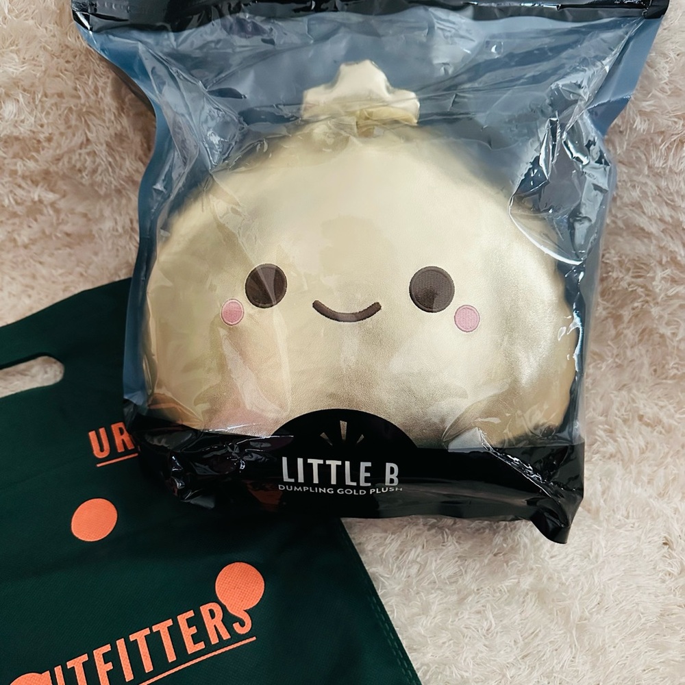 Urban Outfitters Gold Smoko Dumpling Plush